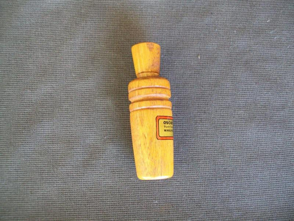 Rare Round Barrel Oscar Quam Duck Call