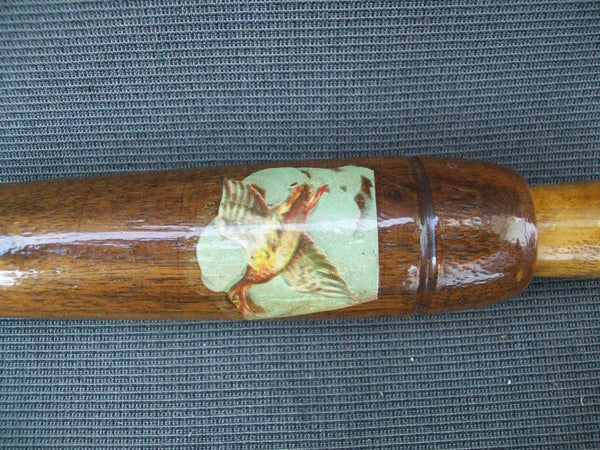 Vintage Lee Madoxx Wooden duck call with unique emblem