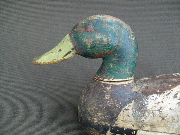 George Kessler Bluebill painted as a Mallard Drake with original weight