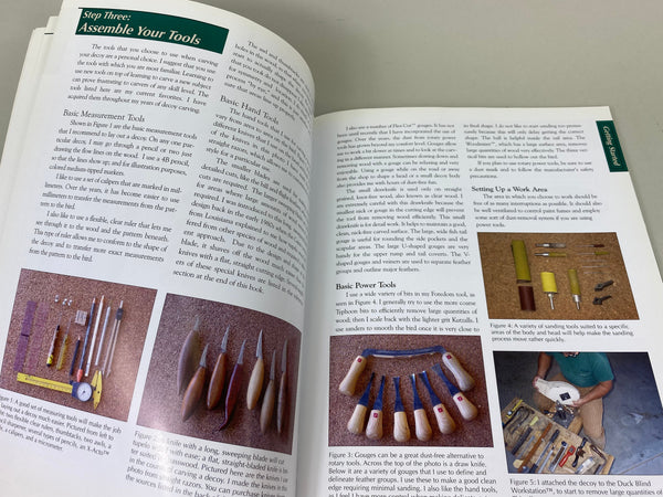 3 Carving Books, Blue Ribbon Techniques, Antique Style, and Classic Carving Projects