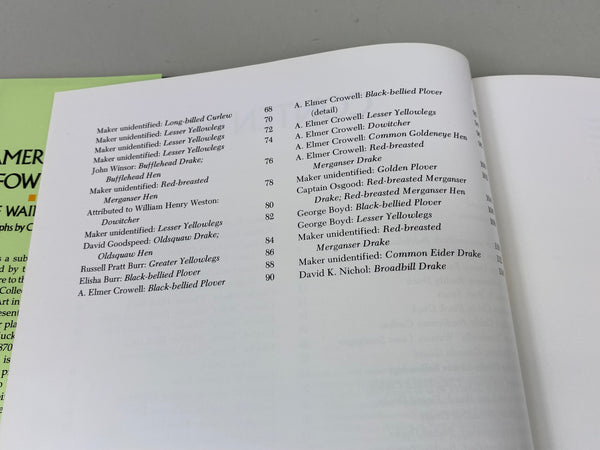 Lot of 3 Books, American Wildfowl Decoys, Wild Fowl Decoys, and Birds of the World Waterfowl