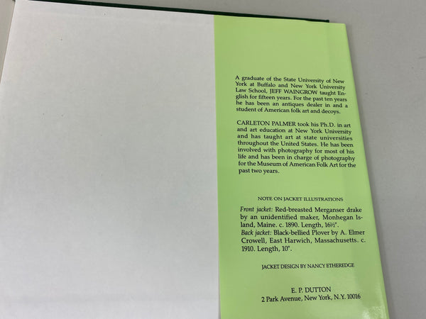 Lot of 3 Books, American Wildfowl Decoys, Wild Fowl Decoys, and Birds of the World Waterfowl