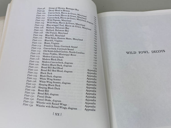 Lot of 3 Books, American Wildfowl Decoys, Wild Fowl Decoys, and Birds of the World Waterfowl