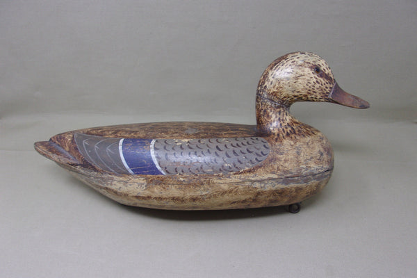 Ignatius Stachowiak Mallard Hen, Circa 1930's, Peru, Ill  (#4017)