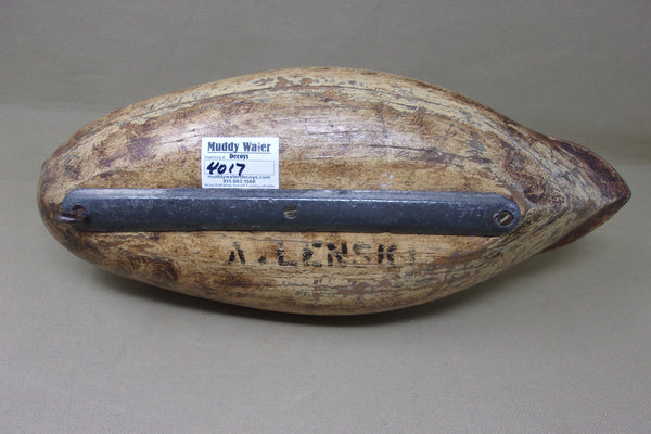 Ignatius Stachowiak Mallard Hen, Circa 1930's, Peru, Ill  (#4017)