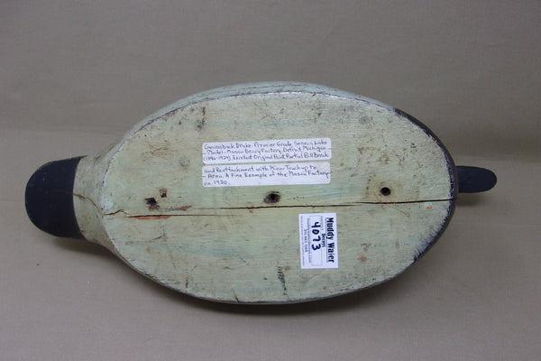 Mason Senica Lake Canvasback Original Paint (#4073)