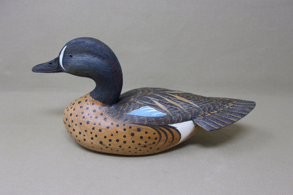 Lou Reineri Blue Wing Teal, All Original (#4077)