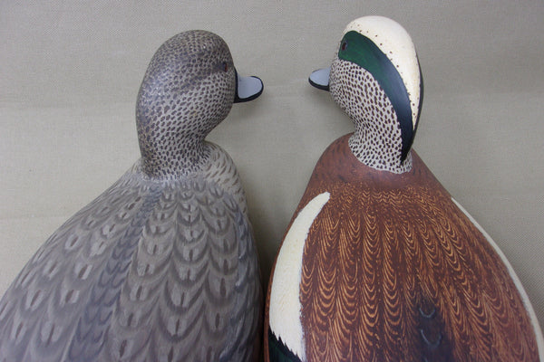 Virgil Lashbrook Widgeon Pair, Signed, Stamped  (#4081)