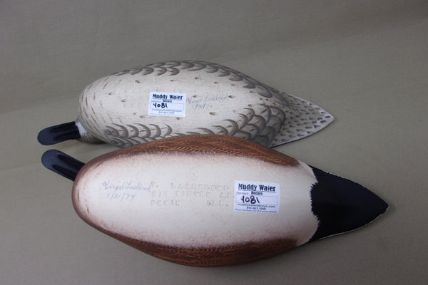 Virgil Lashbrook Widgeon Pair, Signed, Stamped  (#4081)