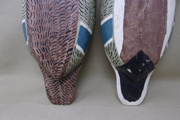 Edgar Vale Mallards Pair, Circa 1930's  (#4098)