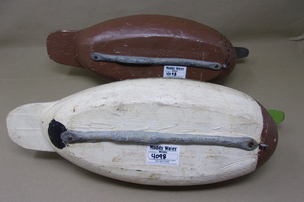 Edgar Vale Mallards Pair, Circa 1930's  (#4098)