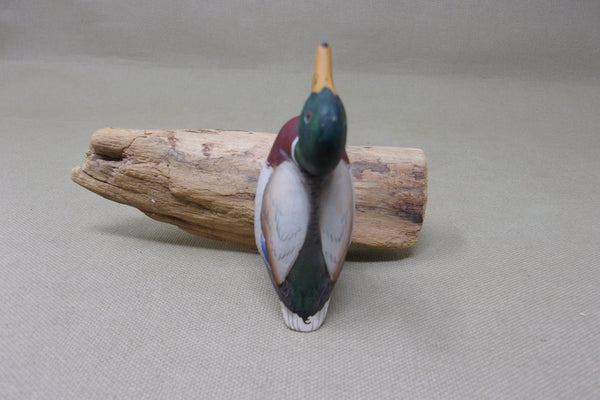 Miniature Reinbold Standing Mallard Drake (#4111)