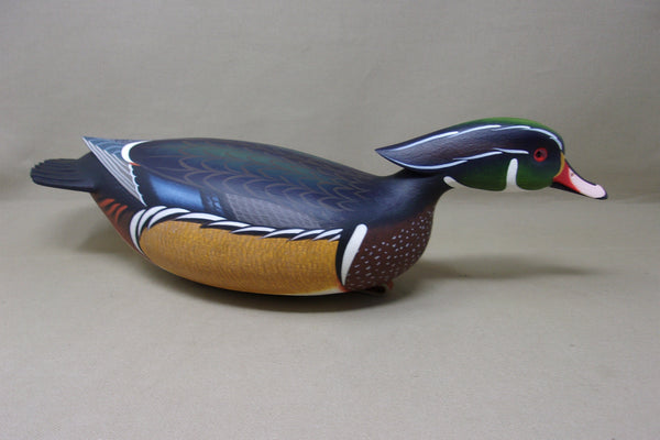 Frederick Brown Pair- Full Size Wood Ducks (#4134)