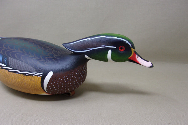 Frederick Brown Pair- Full Size Wood Ducks (#4134)