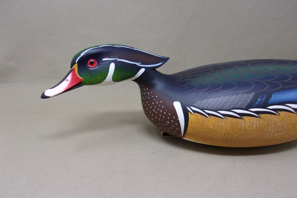 Frederick Brown Pair- Full Size Wood Ducks (#4134)
