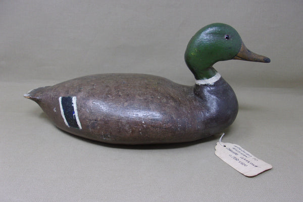 Michigan Mallard Drake, Rig of Frank Moon, Circa 1890-1900 (#4161)
