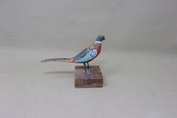 Standing Miniature Pheasant Rooster  (#4170)