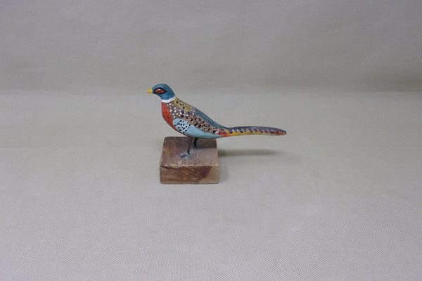 Standing Miniature Pheasant Rooster  (#4170)
