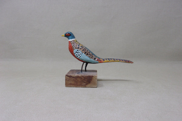 Standing Miniature Pheasant Rooster  (#4170)