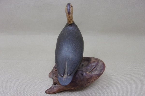 H. Wasson Miniature Standing Black Duck (#4176)