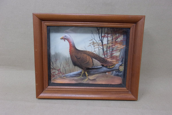 Turkey Diorama, hand painted by Joseph for Abercrombie & Fitch (#4268)