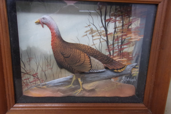 Turkey Diorama, hand painted by Joseph for Abercrombie & Fitch (#4268)