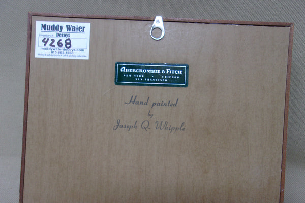 Turkey Diorama, hand painted by Joseph for Abercrombie & Fitch (#4268)