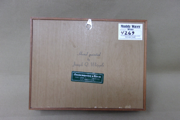 Flying Canvasback Diorama, hand painted by Whipple for Abercrombie & Fitch (#4269)