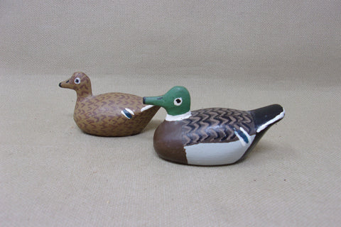 Huck Brown Mini Pair of Mallards  (#4292)