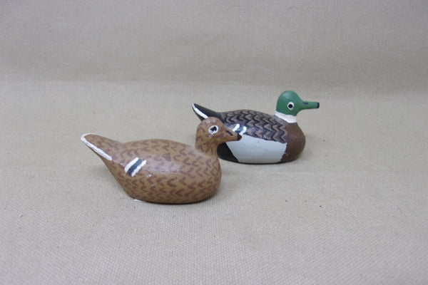 Huck Brown Mini Pair of Mallards  (#4292)
