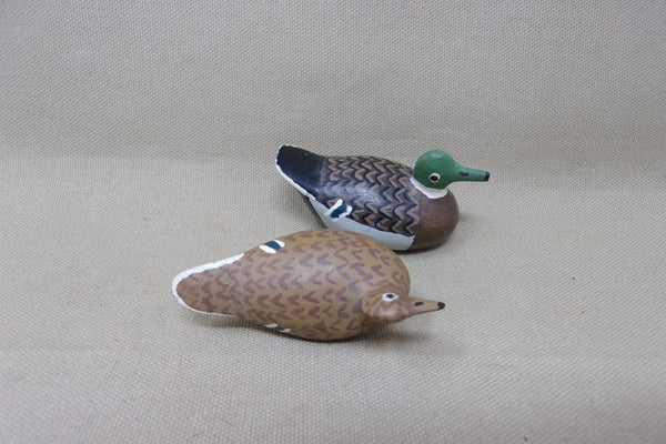 Huck Brown Mini Pair of Mallards  (#4292)