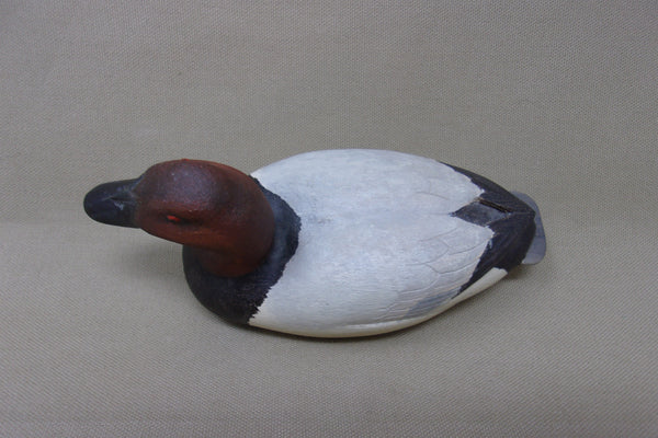 Mini Canvasback Drake, Quarter Size (#4308)