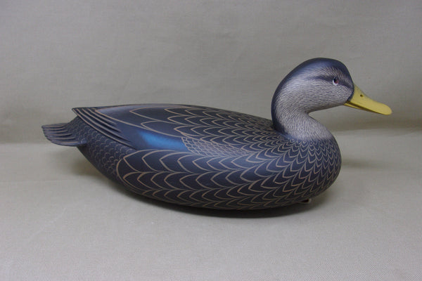 Rick Brown Black Duck, Signed/Dated  (#4312)