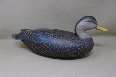 Rick Brown Black Duck, Signed/Dated  (#4312)