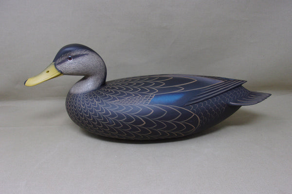 Rick Brown Black Duck, Signed/Dated  (#4312)