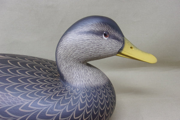 Rick Brown Black Duck, Signed/Dated  (#4312)