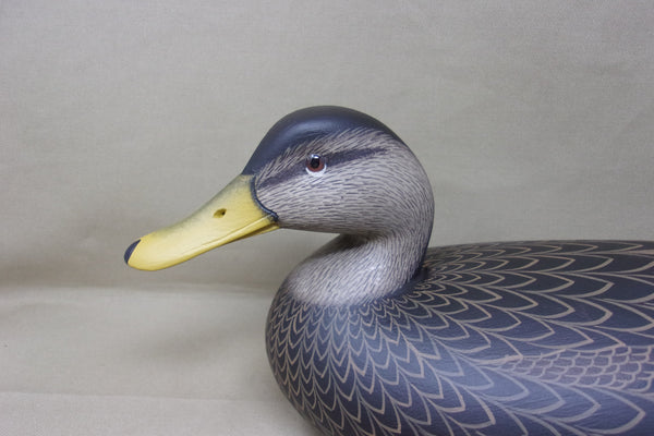 Rick Brown Black Duck, Signed/Dated  (#4312)