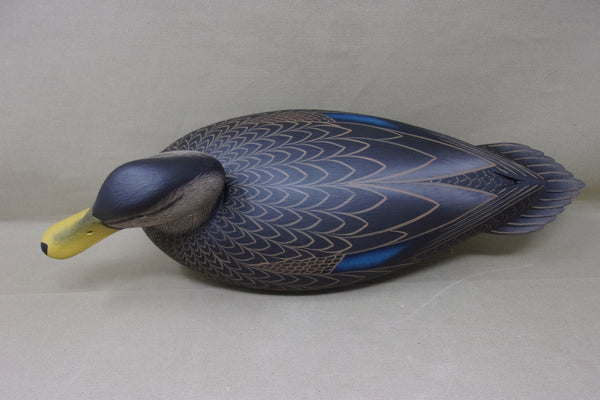 Rick Brown Black Duck, Signed/Dated  (#4312)