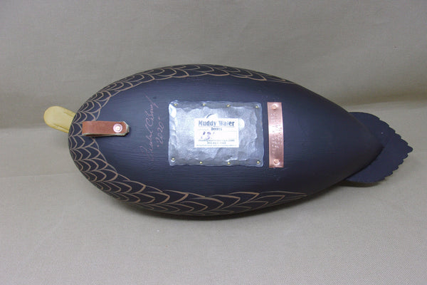 Rick Brown Black Duck, Signed/Dated  (#4312)