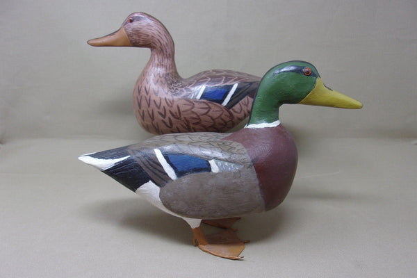 Alvin Koke Standing Mallards Pair (#4324)