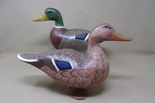 Alvin Koke Standing Mallards Pair (#4324)