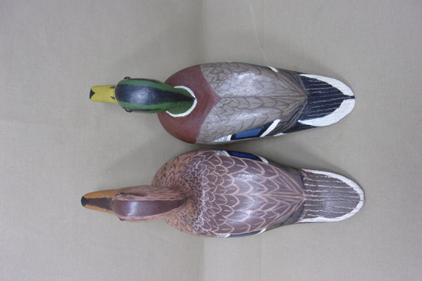 Alvin Koke Standing Mallards Pair (#4324)