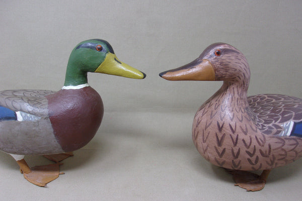 Alvin Koke Standing Mallards Pair (#4324)