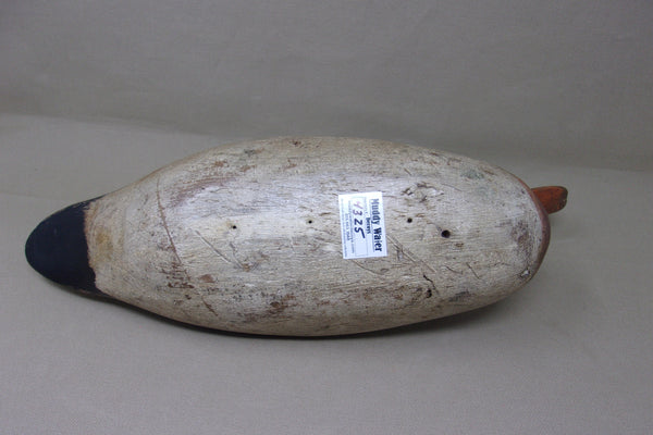 Mason Mallard Drake, Original Paint, Tack-eye, Circa 1915 (#4325)