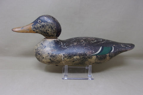 Mason Mallard Hen All Original Paint, Circa 1920's  (#4342)