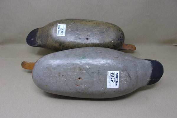 Mason Mallards Pair, All Original, Circa 1920's (#4364)