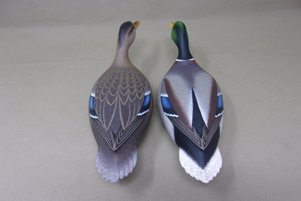 Swimmer Mallards Pair Third Size, Rick Brown (#4401)