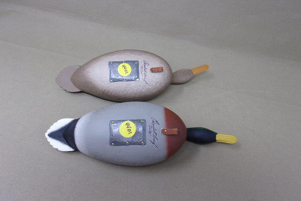 Swimmer Mallards Pair Third Size, Rick Brown (#4401)