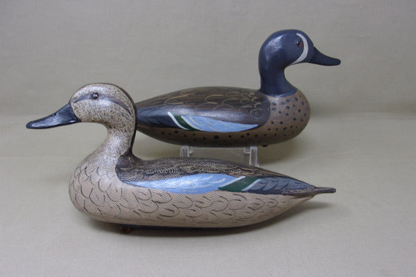 Charles Moore Perdew Style Blue Wing Teal Pair (#4415)