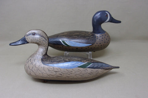 Charles Moore Perdew Style Blue Wing Teal Pair (#4415)